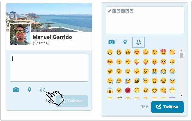 EmojiT - Emoji Panel for Twitter