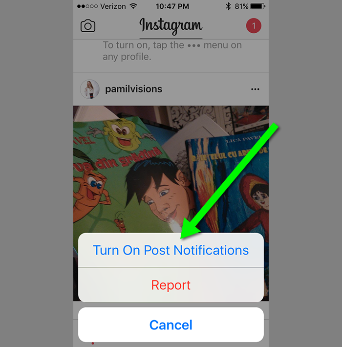 Get Notified Every Time Someone You Follow Posts