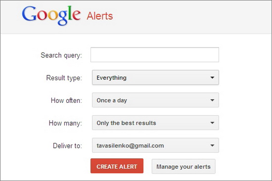 Google Alerts