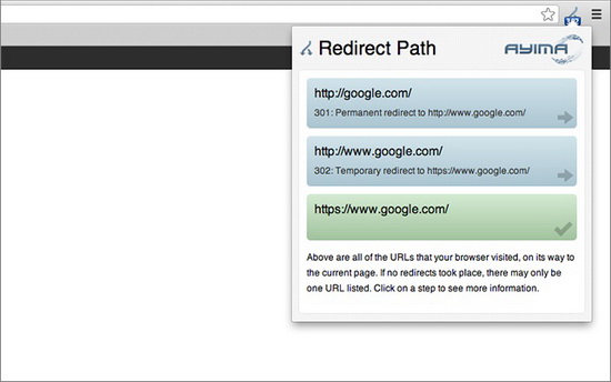 Redirect Path