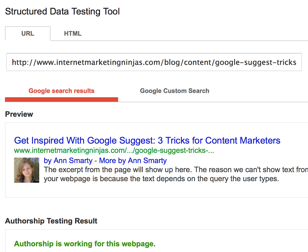 Rich snippets tool