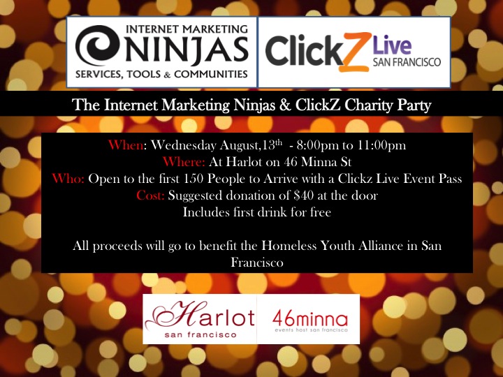 clickz-internetmarketingninjas-charity-party