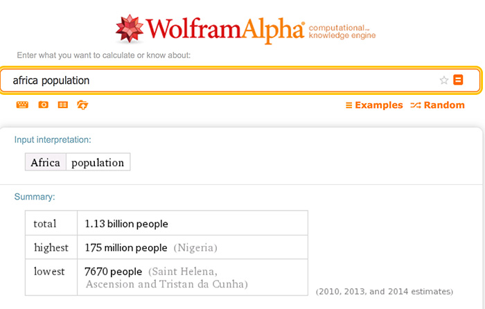 Wolfram Alpha