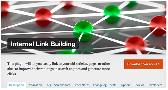 Internal Link Building WordPress Plugin