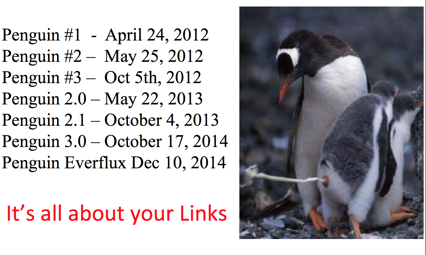 Penguin updates