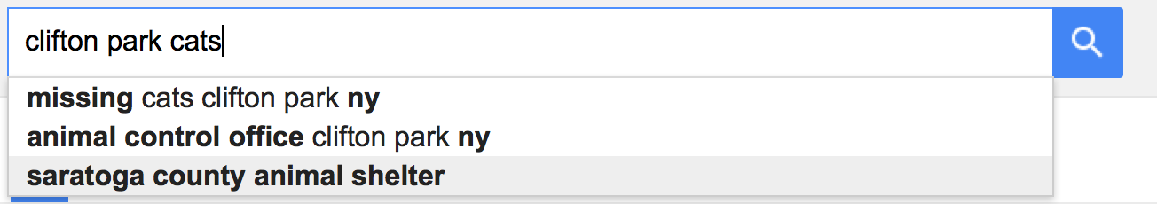 google suggest results