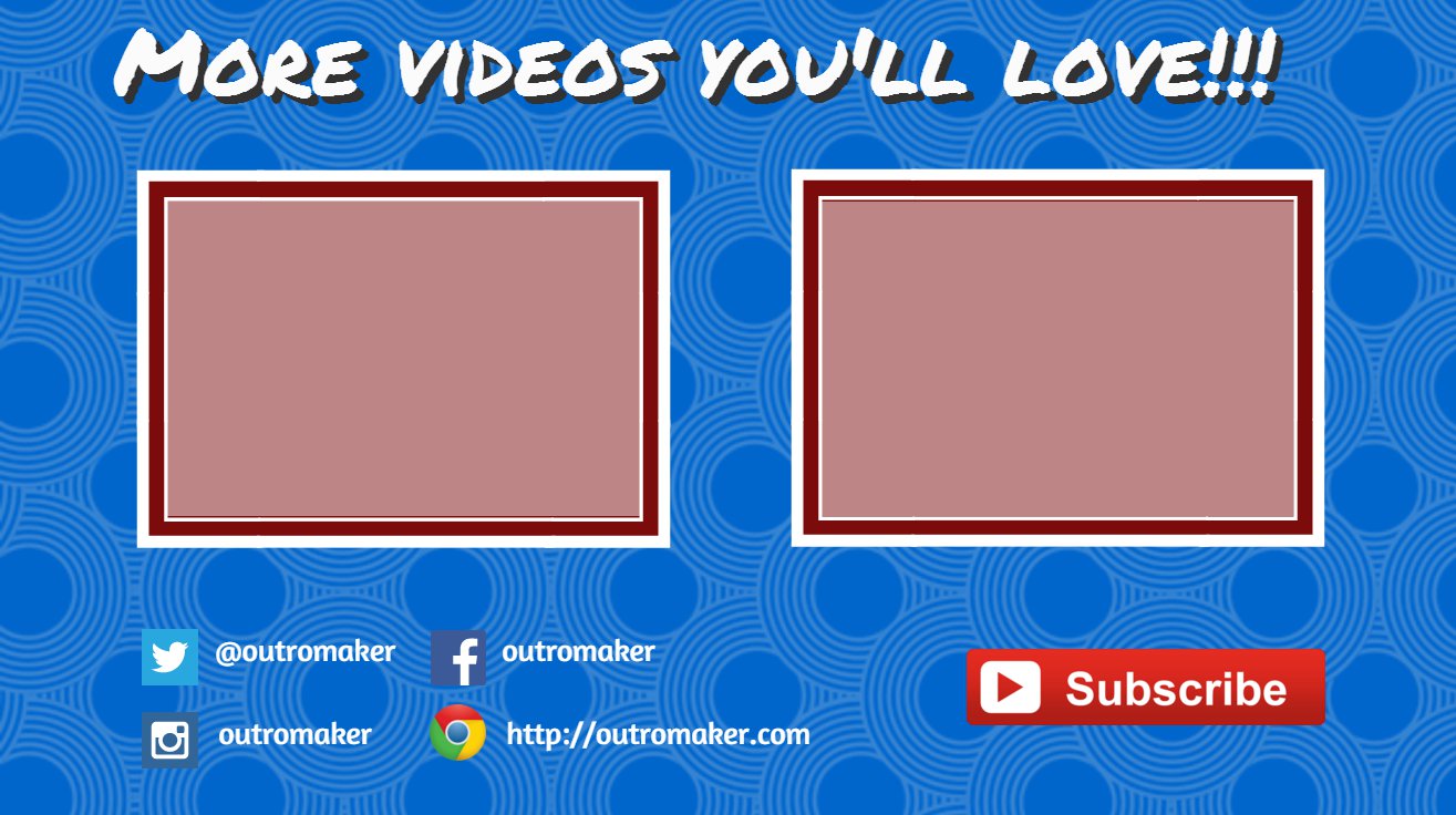 Create Youtube End Cards in Canva: