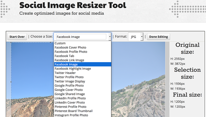 Image resizer