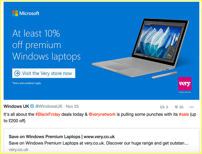 Twitter moments Microsoft