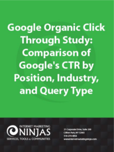 Google Click Through Study