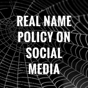 Real Name Policies on Facebook, LinkedIn, Quora and Google Plus: Clarified