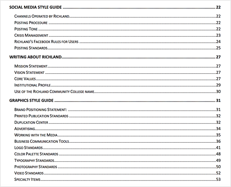 social media guidelines