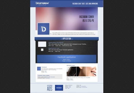 Facebook Image Cheatsheet