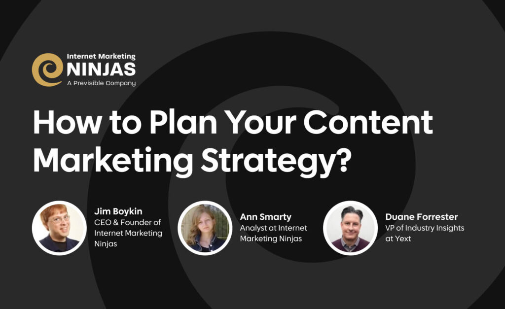 How to plan your content marketing strategy?
