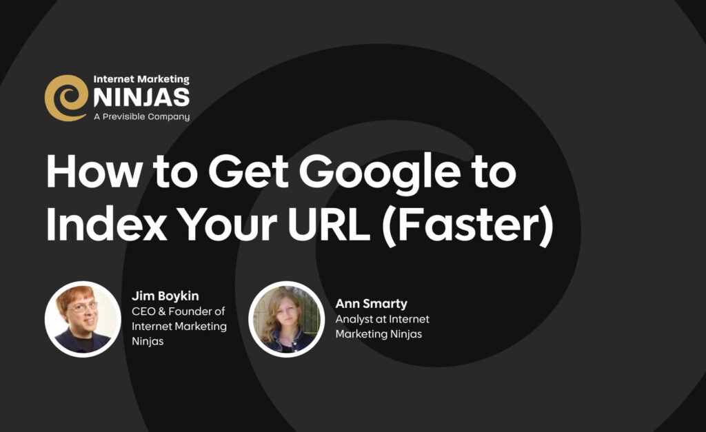 How to get google to index your url faster