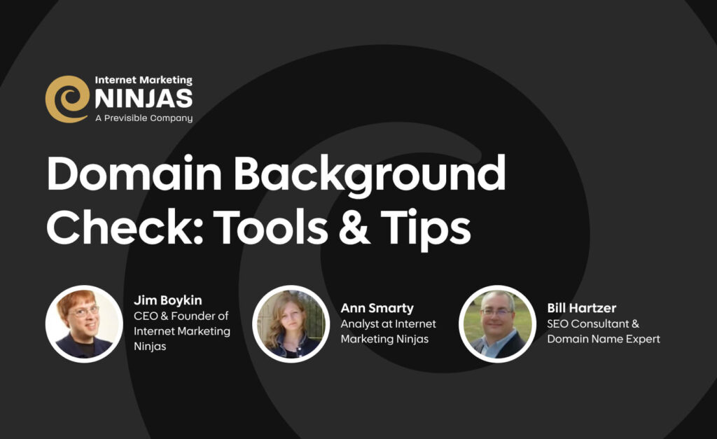 Domain background check: tools & tips