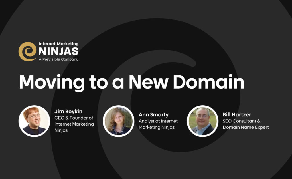 Moving to a new domain
