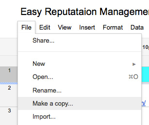 Easy reputation management