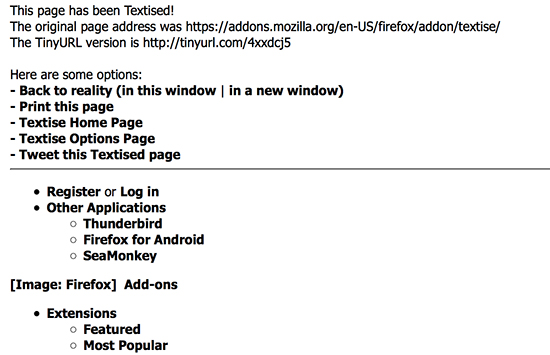 Good text-only browsers